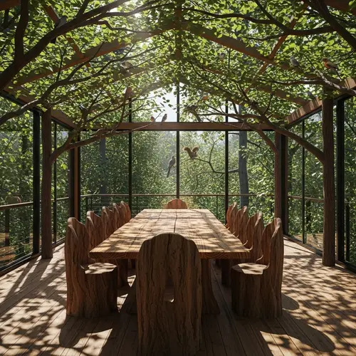Unique Council Room in the Tree Tops
