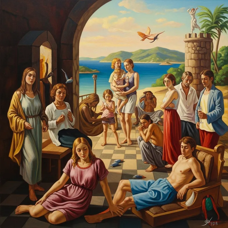 Surrealistic Summer Tryst: Salvador Dali's Inspirations