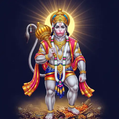 Hanuman - The Divine Monkey Deity of Hindu Mythology