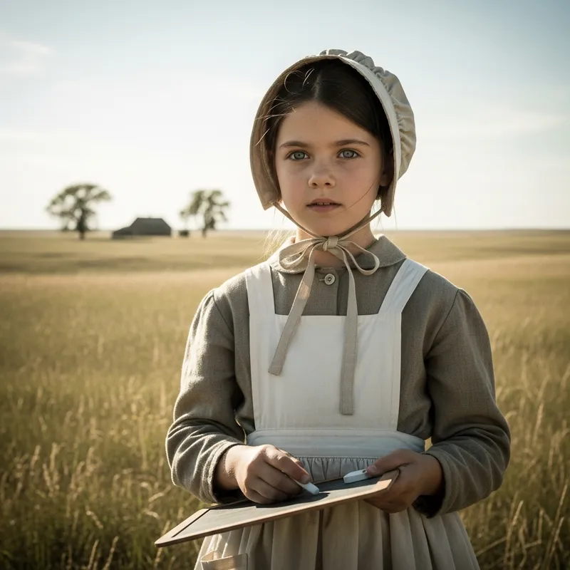 Laura Ingalls, 19th Century American Midwest Girl