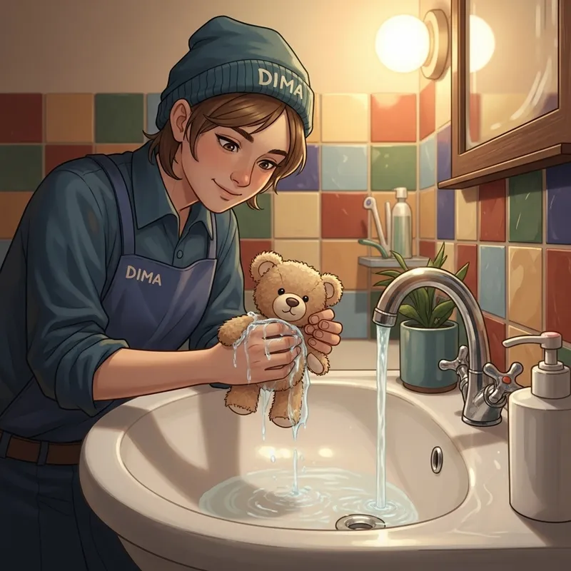 Dima Bathing Dimonchik - Heartwarming Moment Dima Bathing Dimonchik - Heartwarming Moment