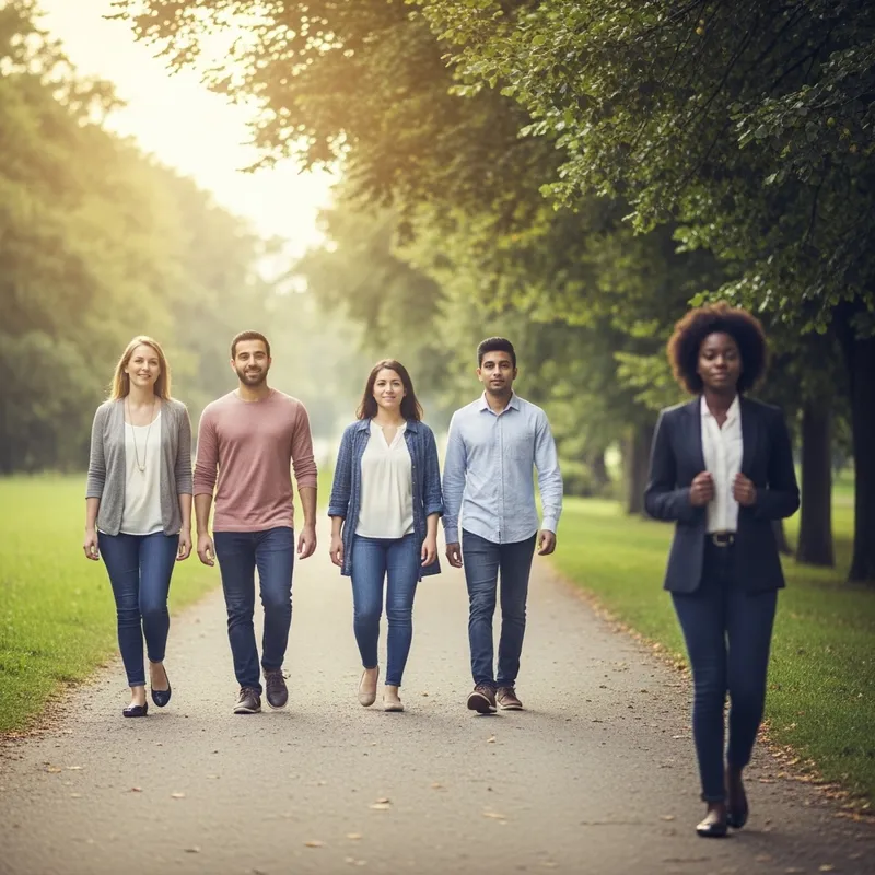 Diverse Group on a Path with a Unique Contrast
