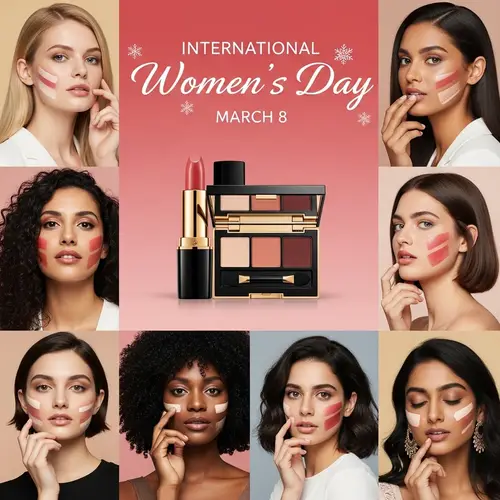 International Women's Day | Celebrating Diversity with Luxury Cosmetics