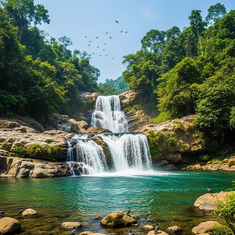 Nafakhum Waterfall in Bandarban | Stunning Natural Beauty