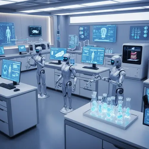 Futuristic Medical Equipment & Robotic Care Innovations