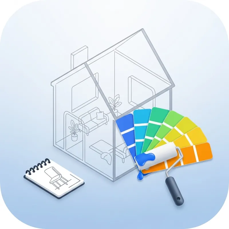 Home Decoration Software - Icon for Interior Design Tools Home Decoration Software - Icon for Interior Design Tools
