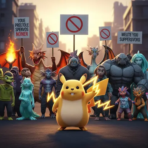 Fantastical Creatures Revolution: Rebellion Led by Pikachu