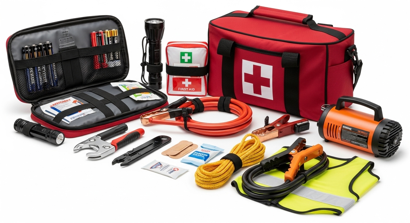Emergency Roadside Safety Kit