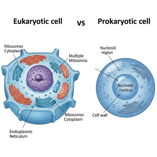 Eukaryotic vs Prokaryotic Cells: A Detailed Comparison