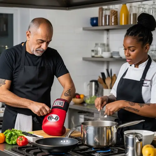 Boxing Meets Culinary Arts: A Unique Kitchen Experience