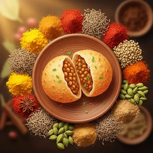 Exquisite Kachodi: Traditional Indian Flavors on a Plate