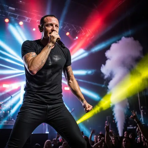 Nudist Musculature: Chester Bennington Tribute