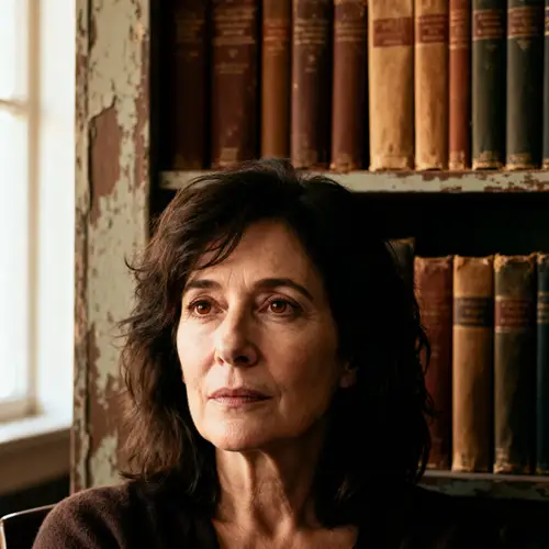 Timeless Portrait of a Thoughtful Writer