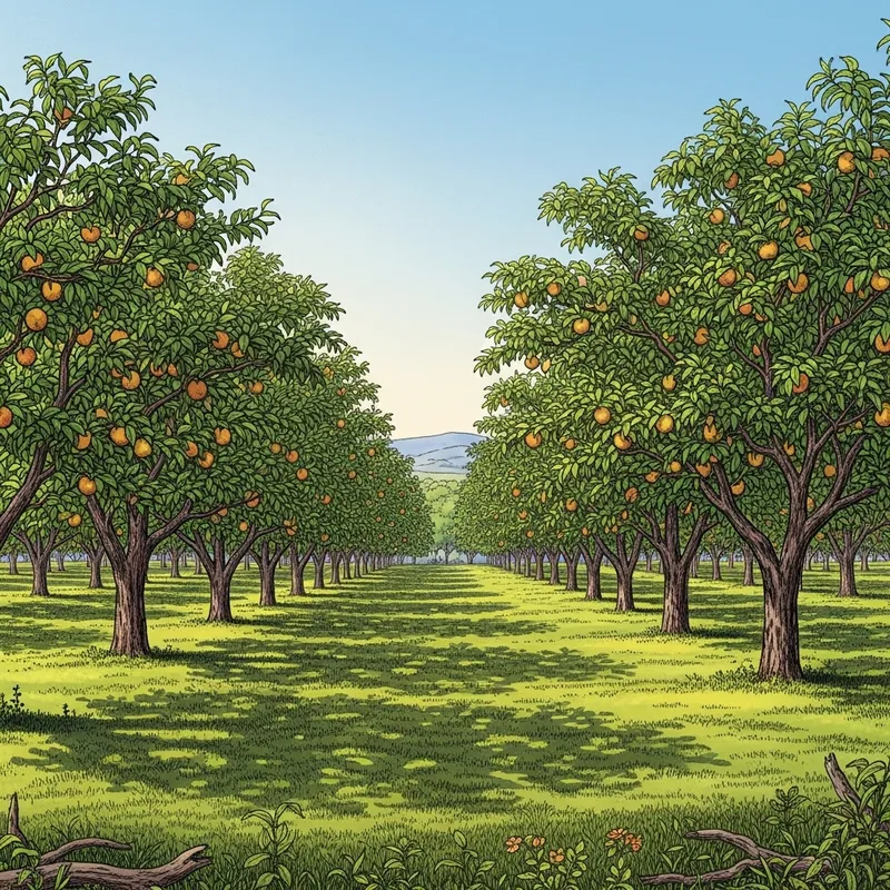 Orakau Peach Grove: Serene Beauty of Te Awamutu, New Zealand