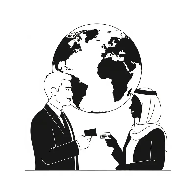 Professional Networking in a Minimalist Design Style