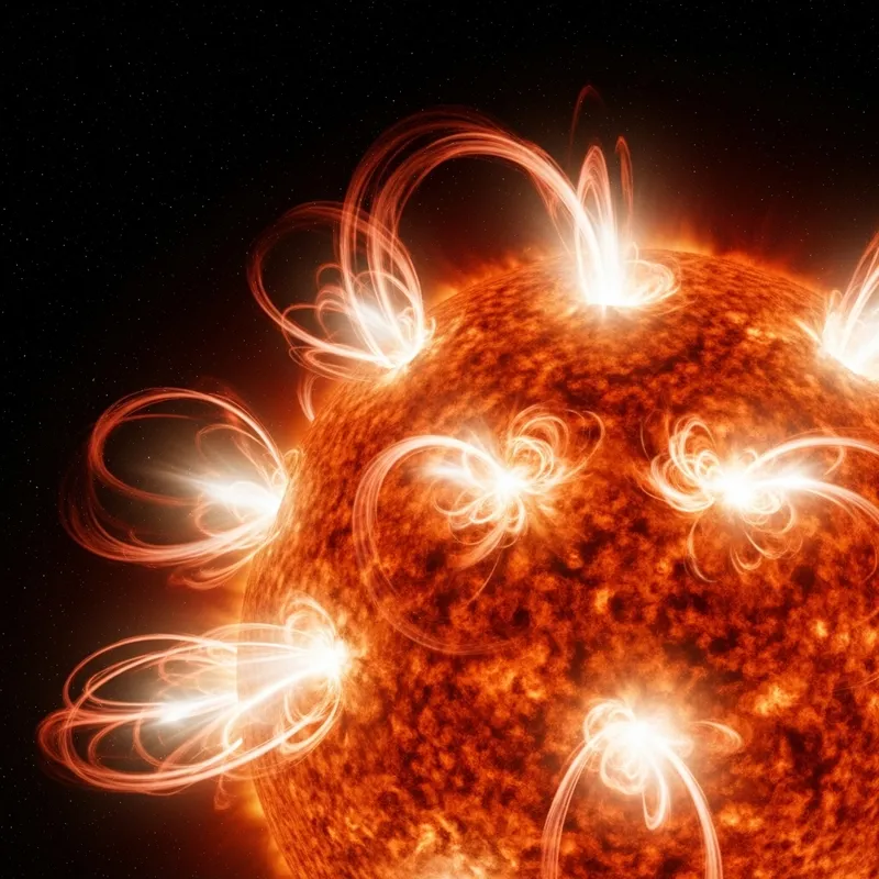 Solar Activity: Sun's Radiance & Flares