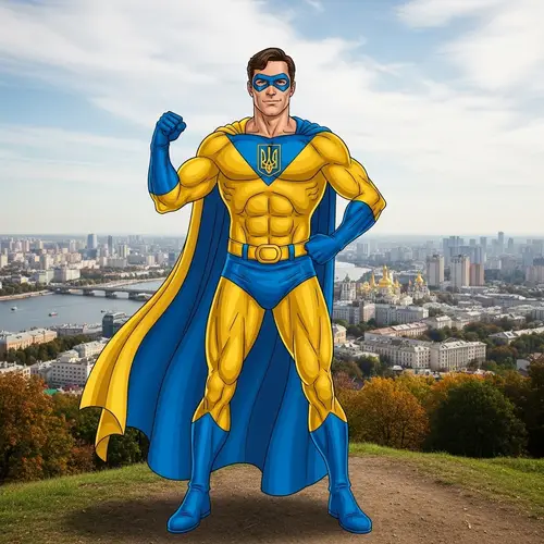 Ukrainian Superhero: Symbol of Confidence and Strength | Kiev View