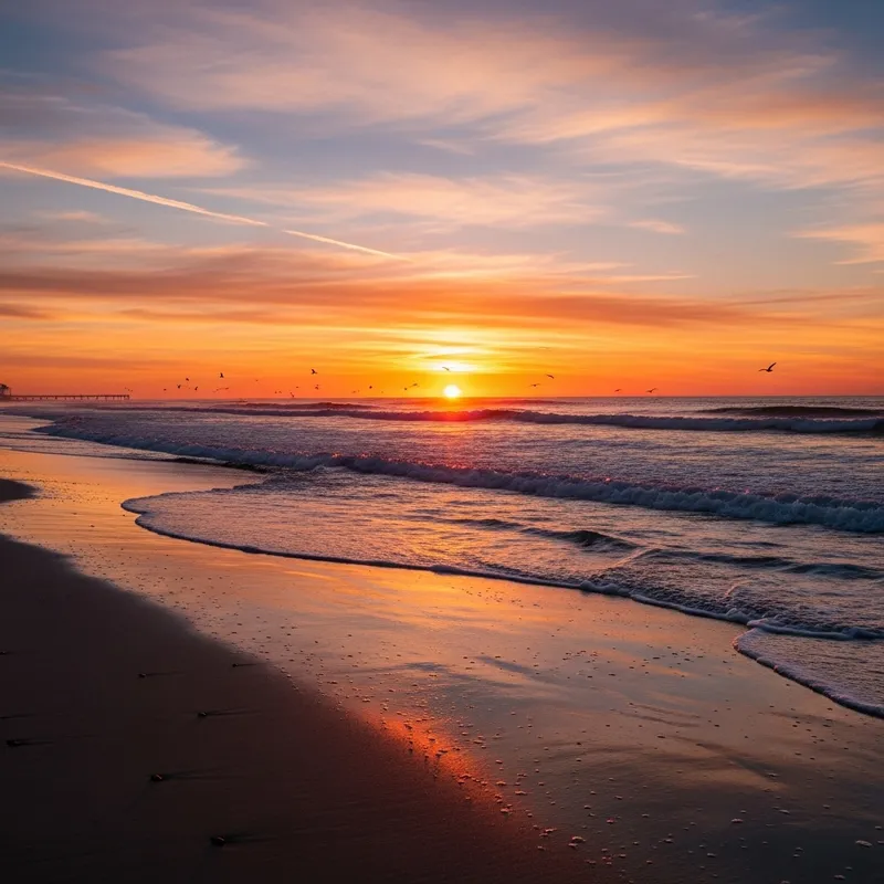 Sunset Serenity: A Summer Dream