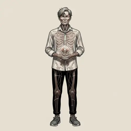 Manusia: Intricate Human Anatomy Illustration