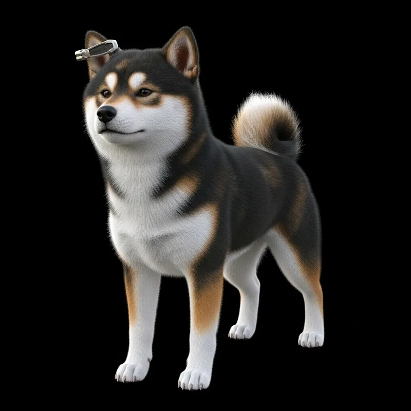 3D Shiba Inu Sculpture | Lovable Japanese Dog Breed 3D Shiba Inu Sculpture | Lovable Japanese Dog Breed