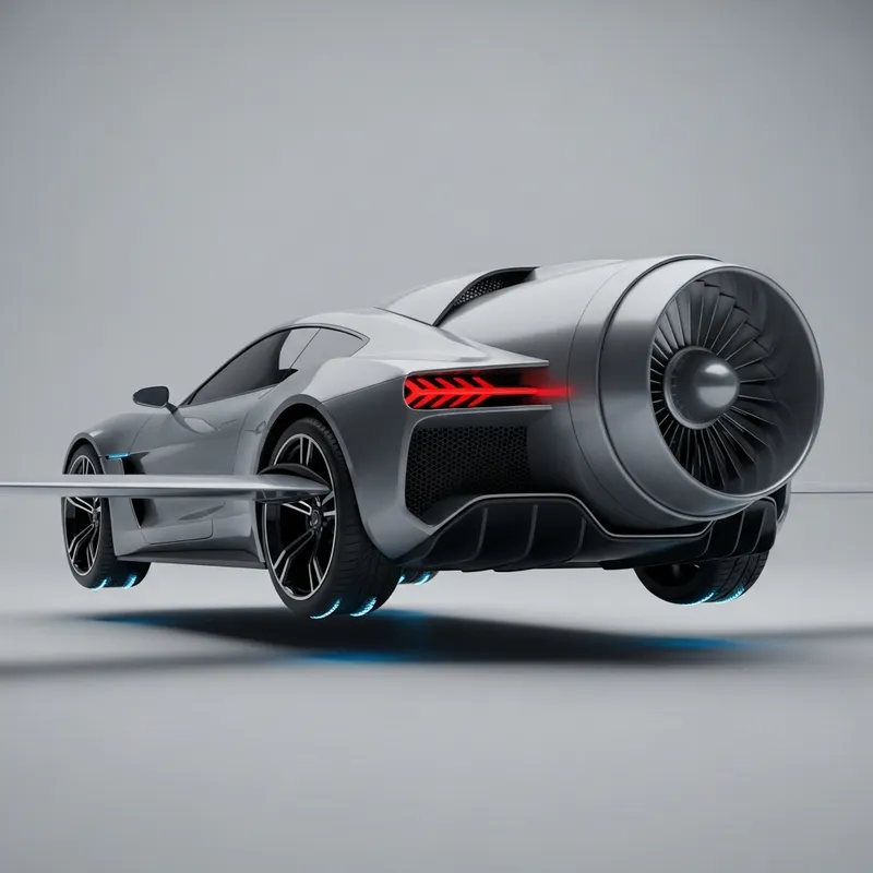 Futuristic Flying Car | Innovative Design & Technology