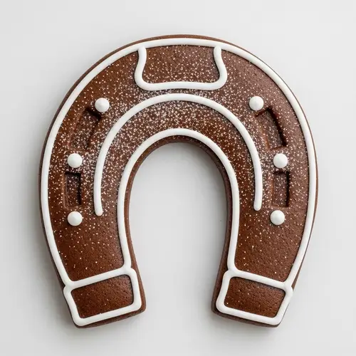 Horseshoe Gingerbread Cookie - Delicious and Crafted with Care