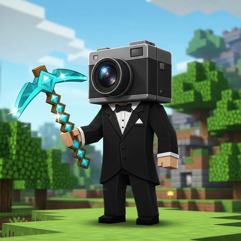 Unique Video Game Avatar Design for YouTube Channel