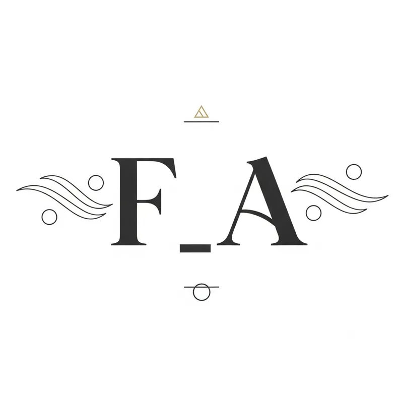 Stylish Logo Design Featuring 'F_A'