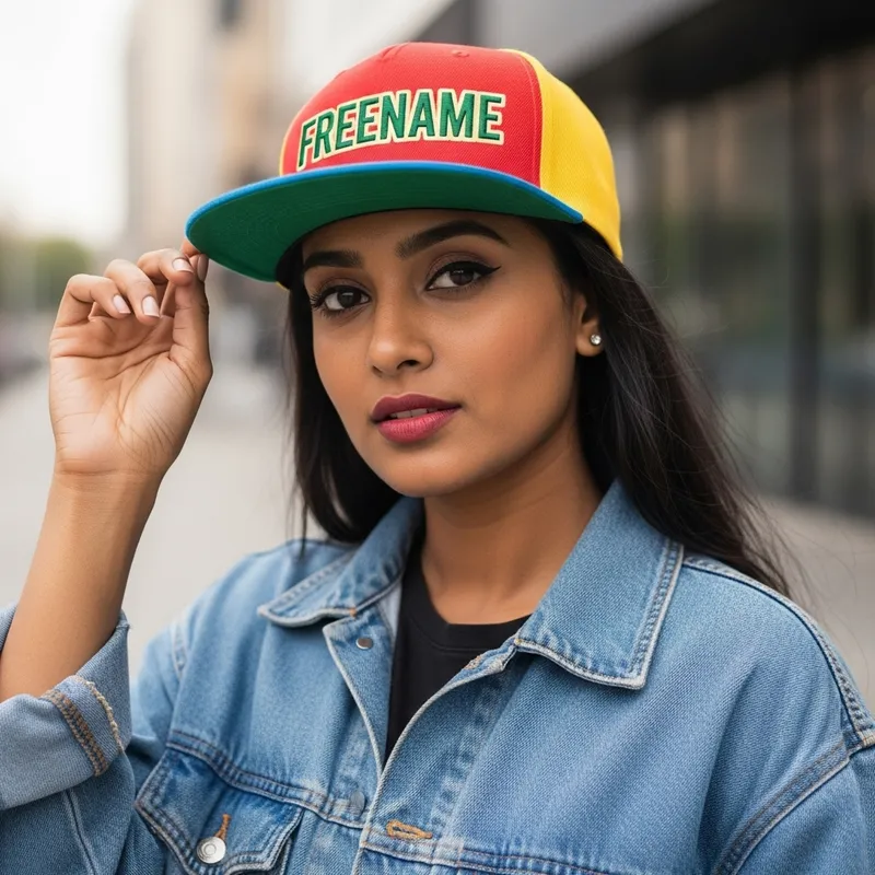 Cool Street Style: Attractive South Asian Woman in Freename Snapback