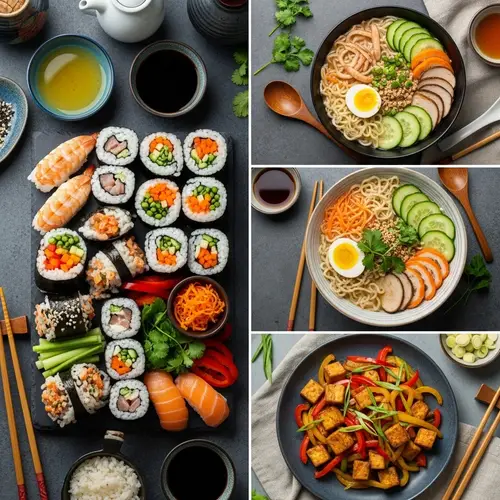 Delightful Asian Food Combinations for Health and Balance