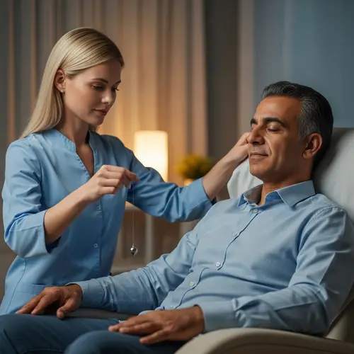 Mind-Soothing Hypnotherapy Session with Blond Girl Hypnotherapist