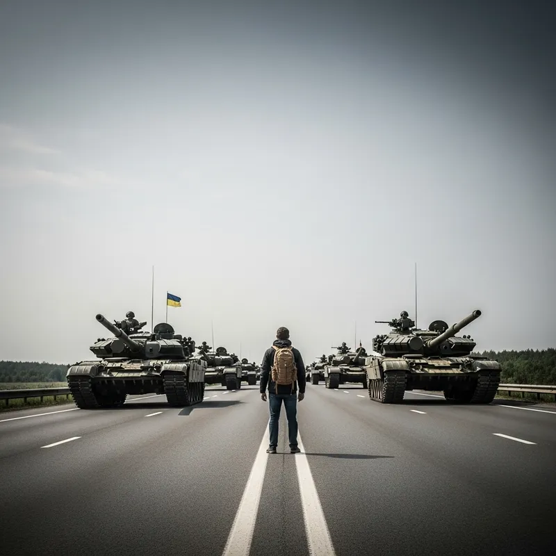 Tank Man Defying Military Tanks | Iconic Courageous Stand