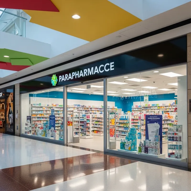 Parapharmacy Store in Shopping Mall