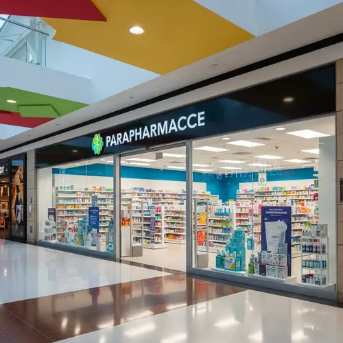 Health & Wellness Parapharmacy in Busy Shopping Mall