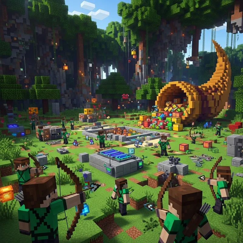 Minecraft Hunger Games Event Design Ideas