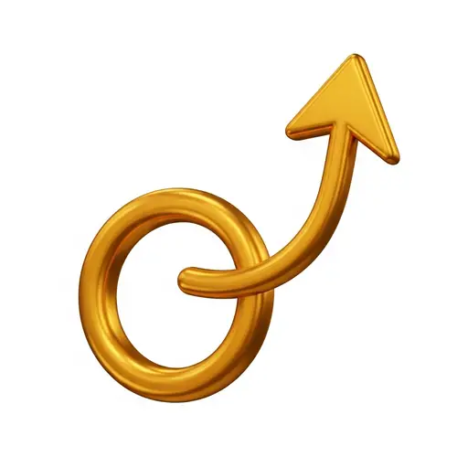 Professional 3D Curly Arrow Design for Presentations