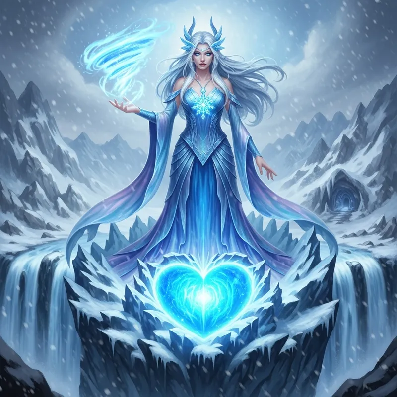 Rilay - Ice Elemental Mage | Glacier Sorceress