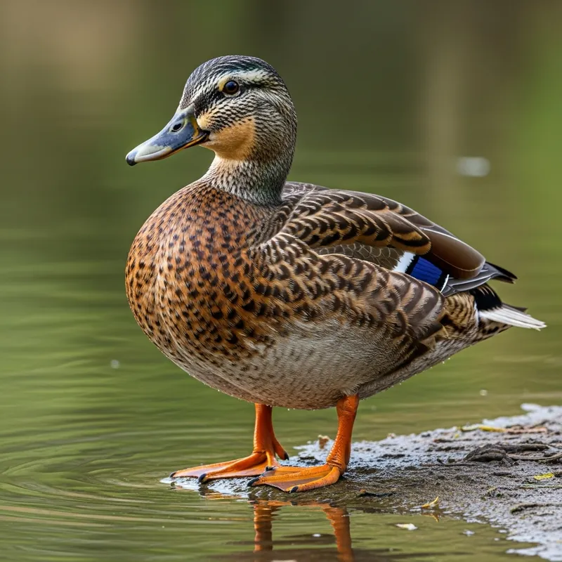 Ultra-Realistic Duck Rendering: Lifelike Plumage & Sharply Perceptive Gaze