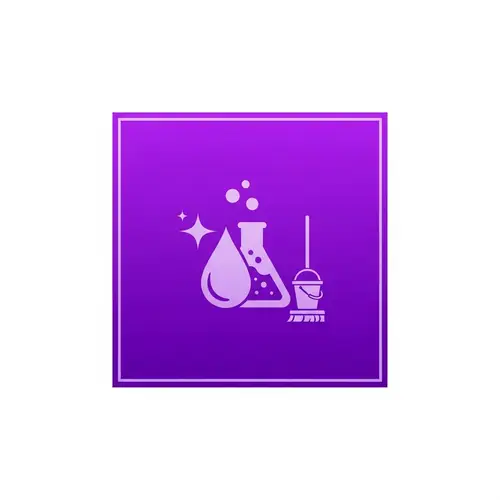 Purple Household Chemicals Separator Icon - 35x35 Pixels