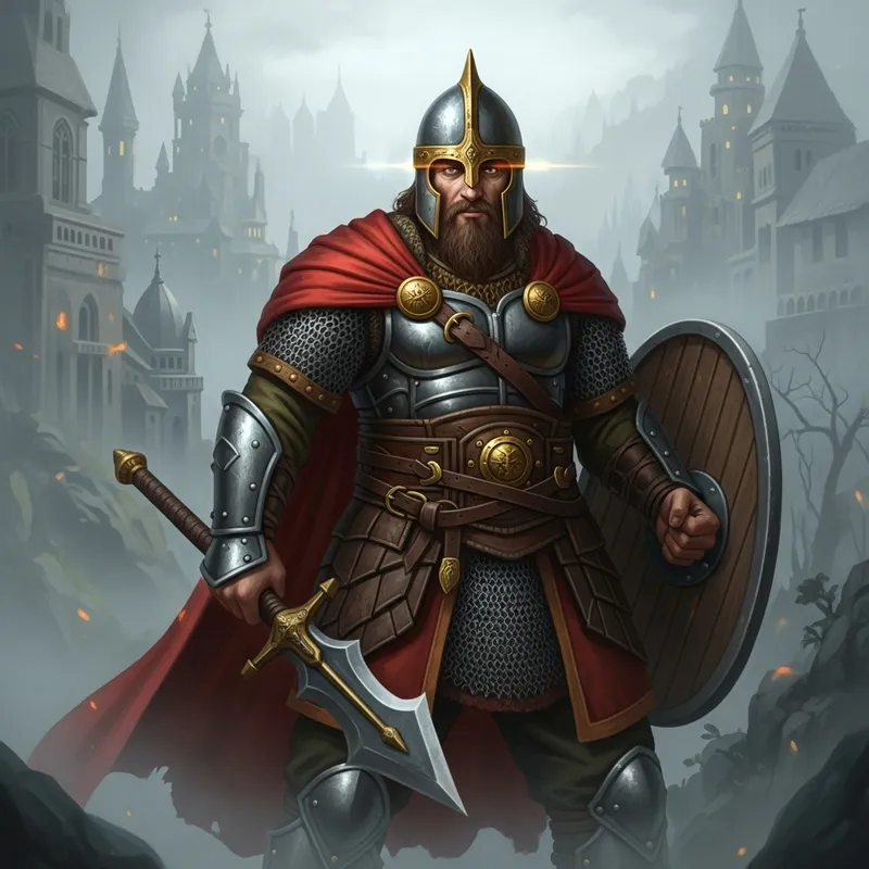 Syn Boga Ziemi - Wojownik z Czasów Średniowiecza