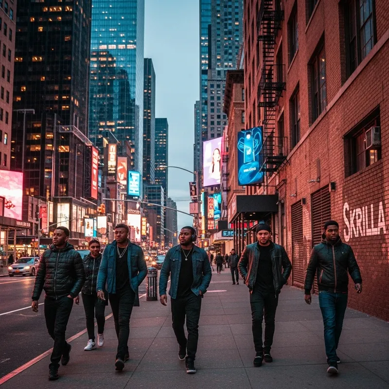 Skrilla - Urban City Scene in New York | Drill Music Vibes