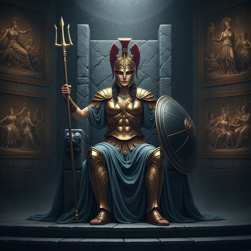 Athena: The Majestic Goddess of Wisdom and War Athena: The Majestic Goddess of Wisdom and War