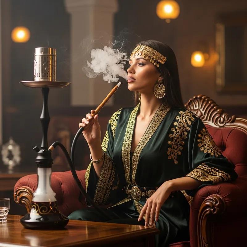 Elegant Ottoman Lounge Bar Experience