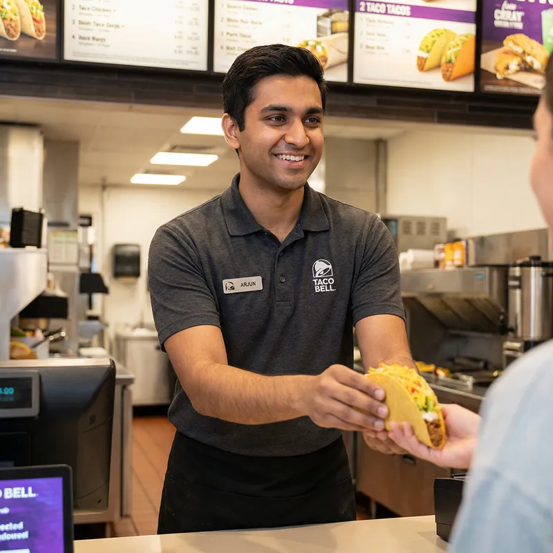 Transforming into a Taco Bell Employee