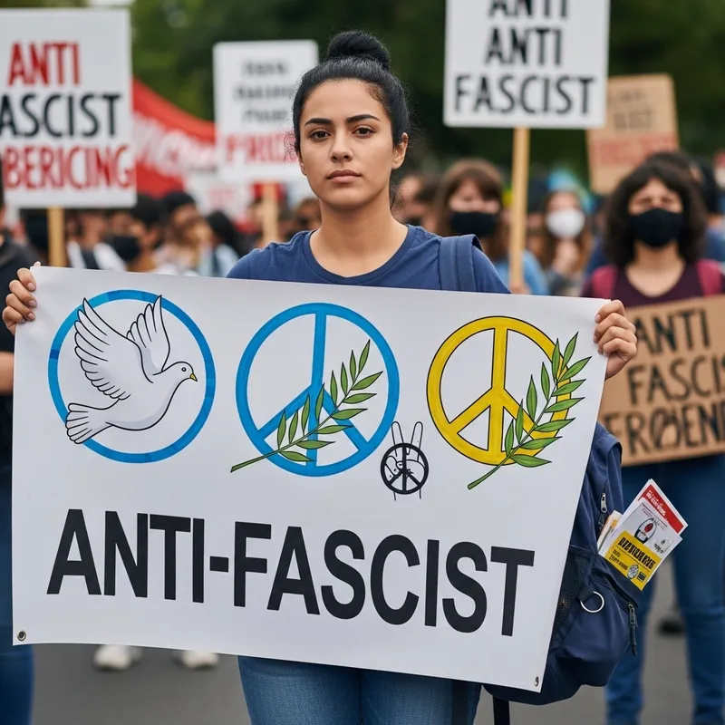 Empowering Latina Championing Anti-Fascism Movement