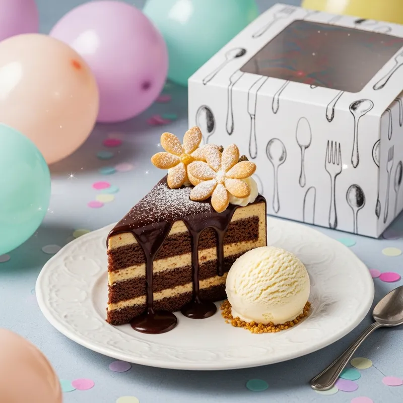 Creative Dessert Decoration & Packaging Inspiration