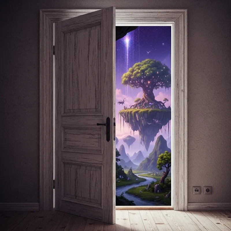 Open Door to a Magical World: A Fantasy Escape