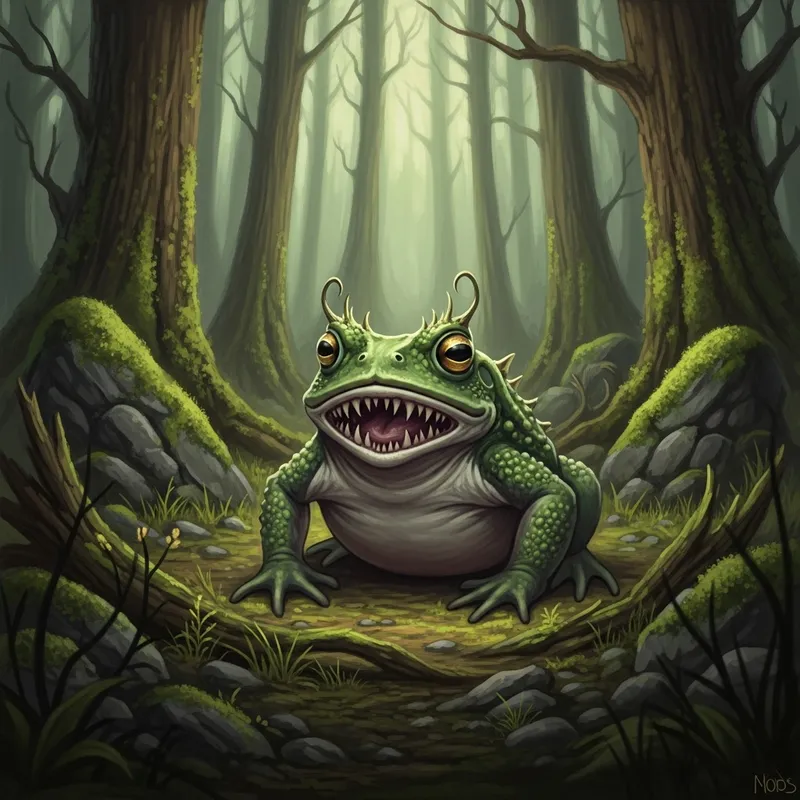 Discover The Toad Monster: Mythical Forest Creature