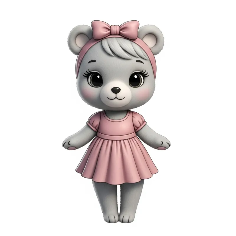 Adorable Female Bear - Irresistibly Sweet and Charming Adorable Female Bear - Irresistibly Sweet and Charming