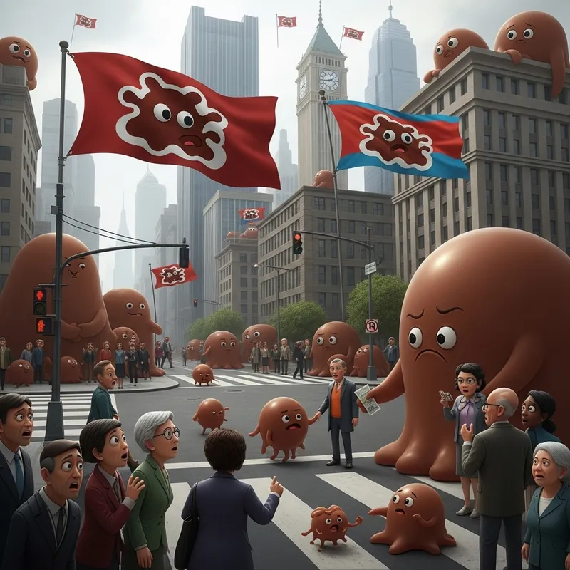 Animated Poop Takes Over the World